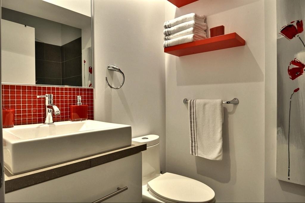 شقة Les Immeubles Charlevoix - Le 1180 مدينة كويبيك الغرفة الصورة