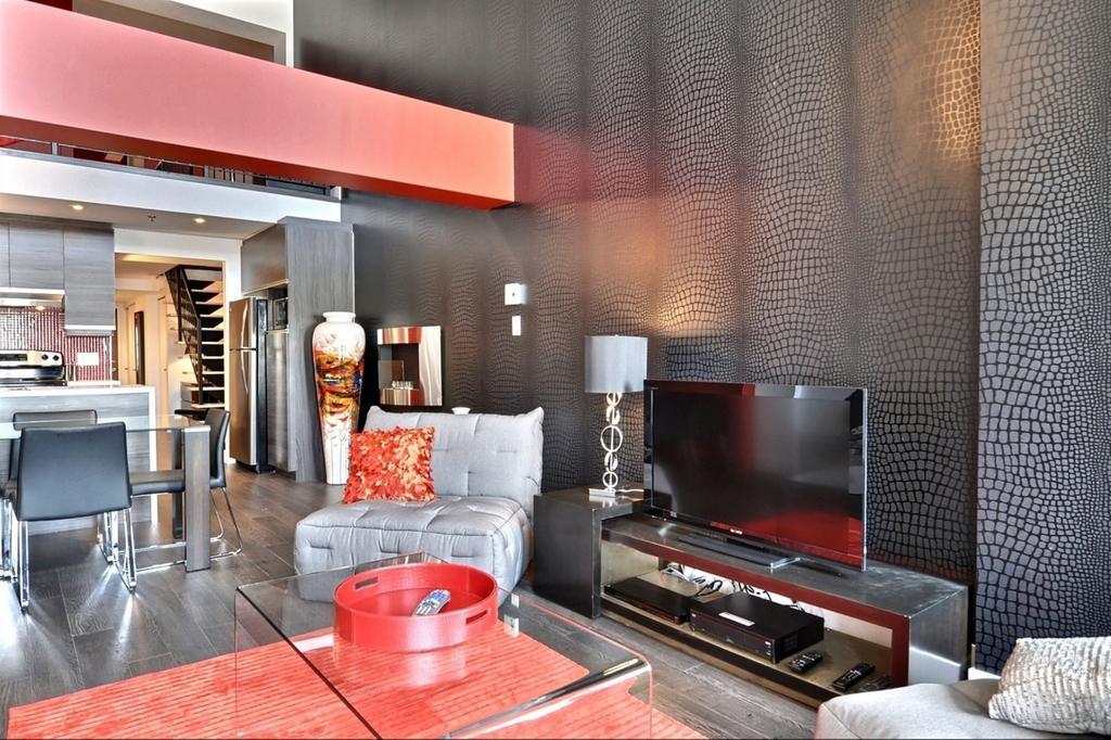 شقة Les Immeubles Charlevoix - Le 1180 مدينة كويبيك الغرفة الصورة