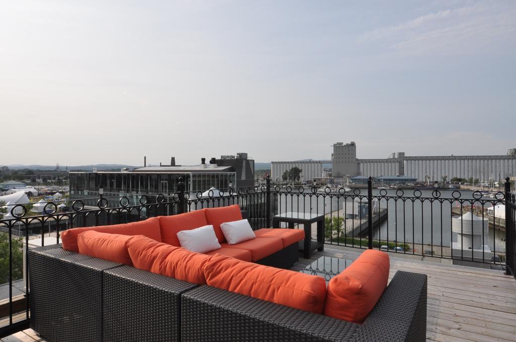 شقة Les Immeubles Charlevoix - Le 1180 مدينة كويبيك الغرفة الصورة